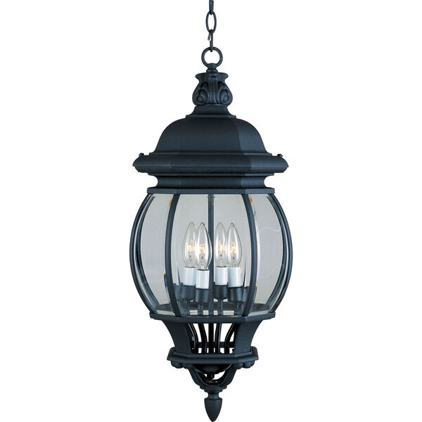 Crown Hill Black Outdoor Pendant, image 1