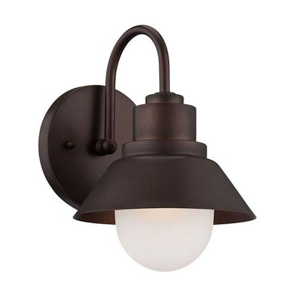 Astro Architectural Bronze One-Light Outdoor Wall Mount, image 1