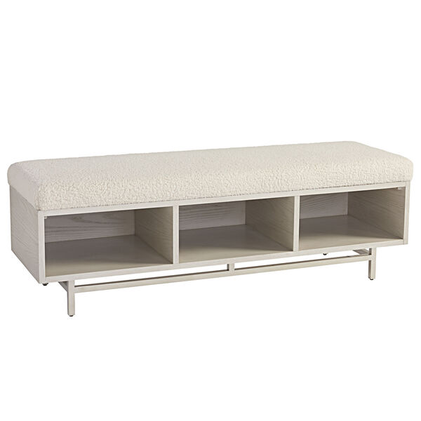 Paradox Ivory Bed End Bench, image 1