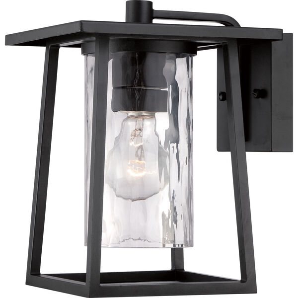 Lodge Mystic Black 10.50-Inch One Light Outdoor Wall Fixture, image 1
