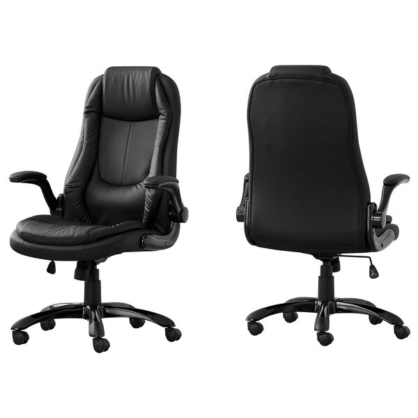 Black 30-Inch Office Chair, image 1