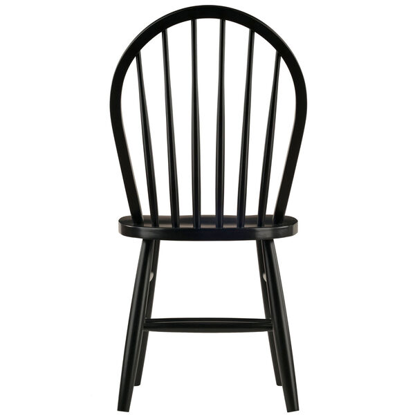 Windsor Black Chair, Set of 2, image 4