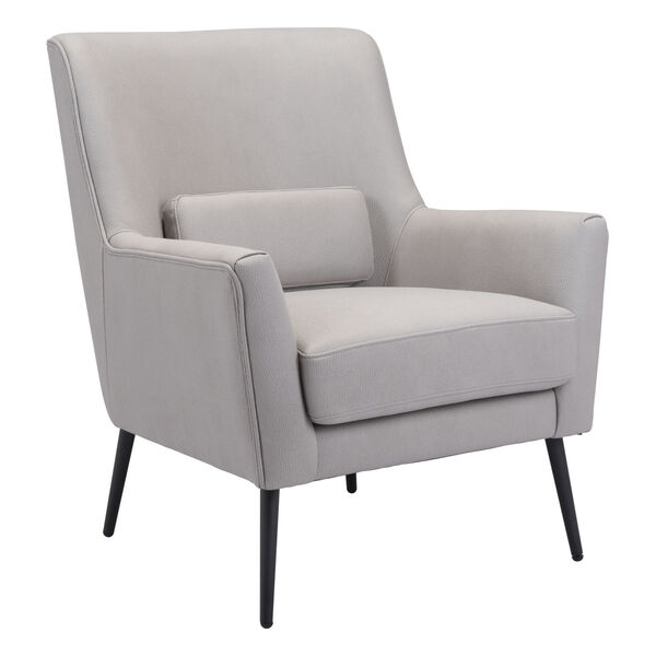 Ontario Gray and Black Accent Chair, image 1