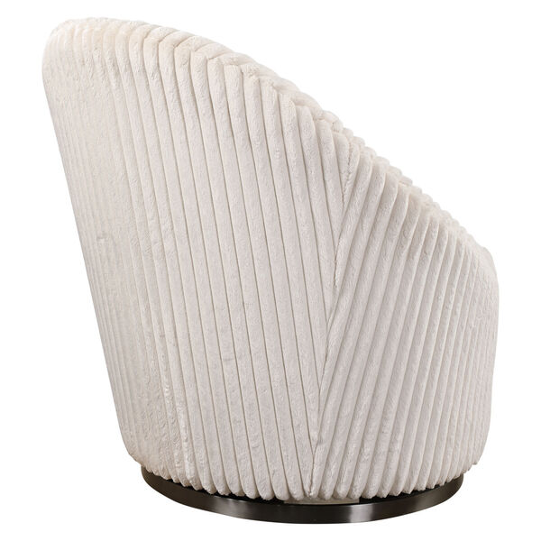 Crue Ivory Swivel Chair, image 5