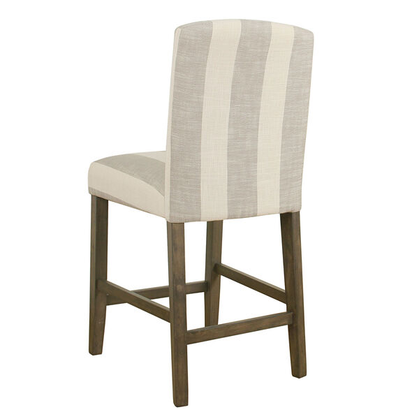 Grace Grey and Cream Counter Stool, image 3