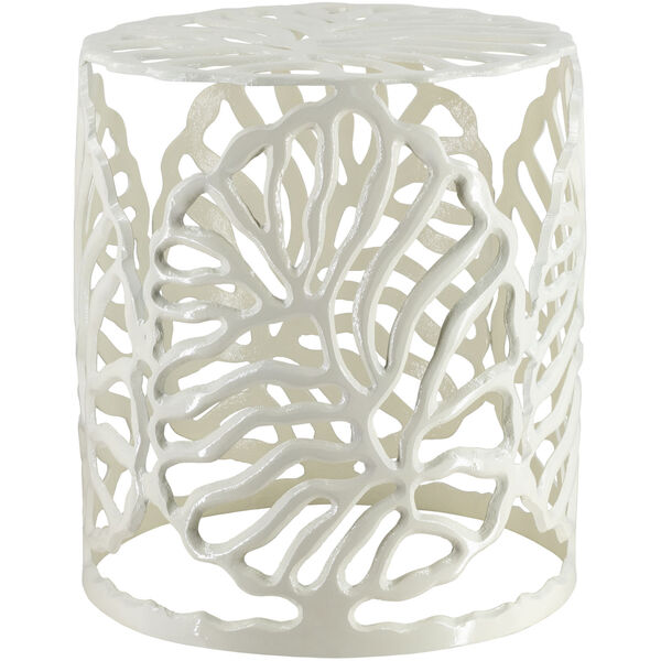 Risa White End Table, image 1