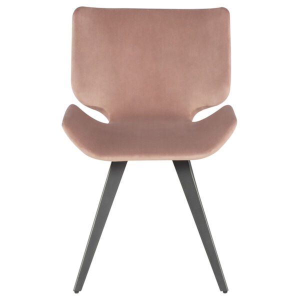 Astra Blush and Black Dining Chair, image 2