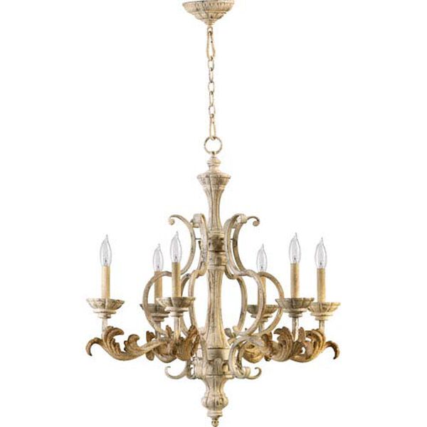 Florence Persian White Six-Light Chandelier, image 1