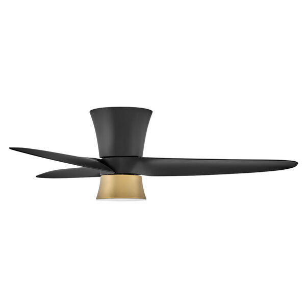 Neo Matte Black 52-Inch LED Ceiling Fan, image 5