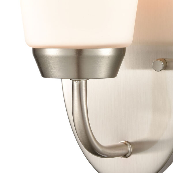 Winslow Silver Brushed Nickel One-Light Wall Sconce, image 4