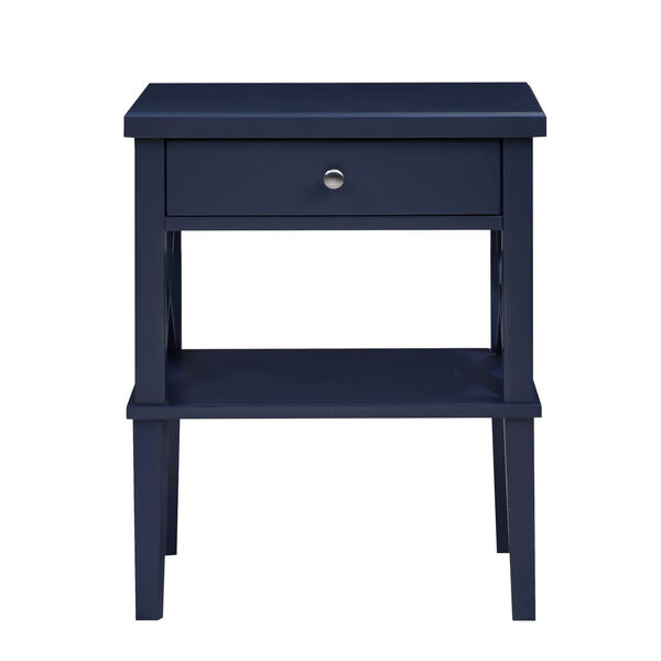 Marta Midnight Blue Accent Table, image 3