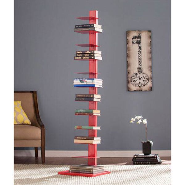 Spine Tower Shelf - Valiant Poppy, image 1
