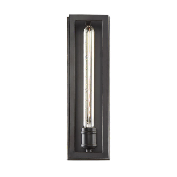 Clifton Classic Bronze One-Light Wall Sconce, image 1