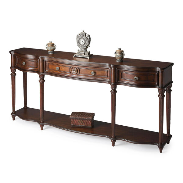 Peyton Cherry Console Table, image 3