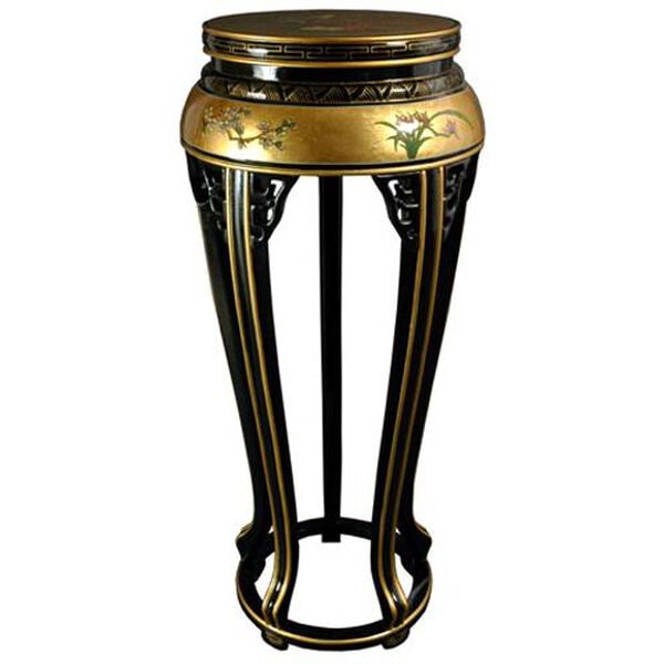 Gold Plant Stand, image 1