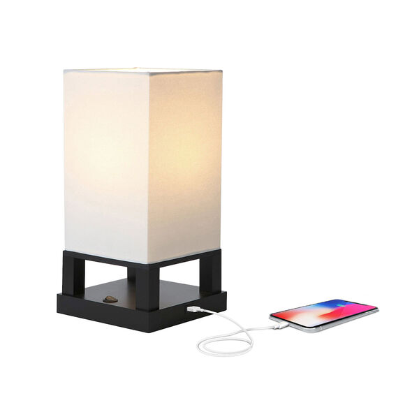 Maxwell Black LED Table Lamp, image 1
