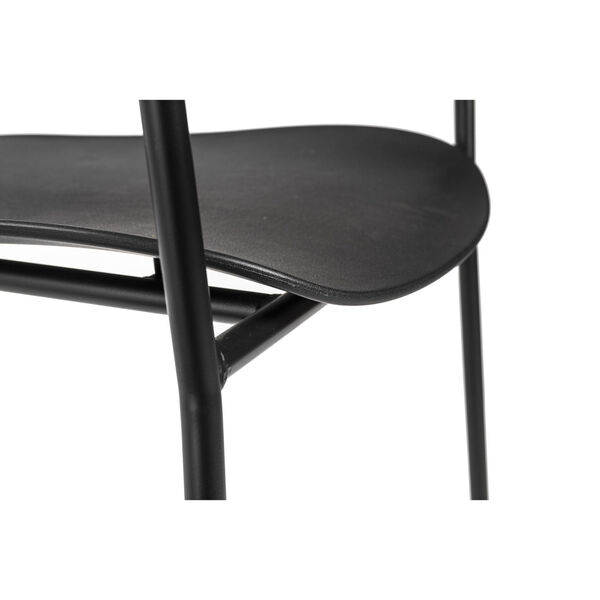 Paris Black 21-Inch Arm Chair, Set of 4, image 5