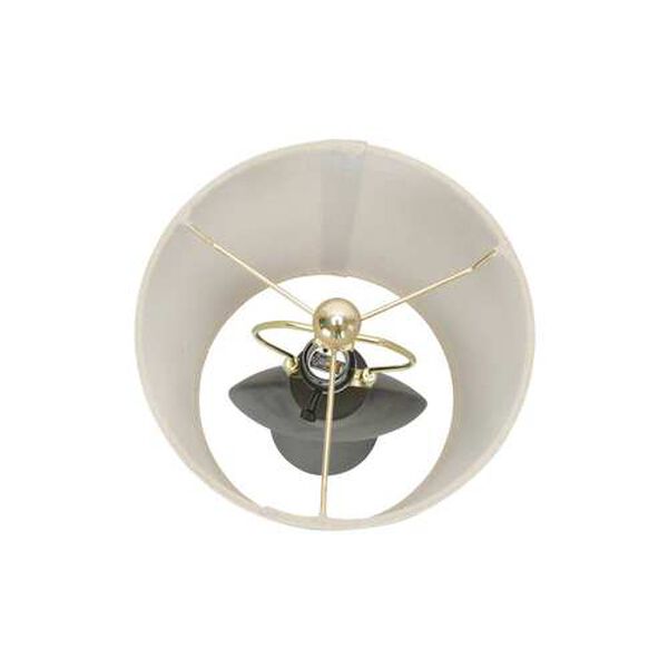 Black Terracotta Table Lamp, Set of 2, image 3