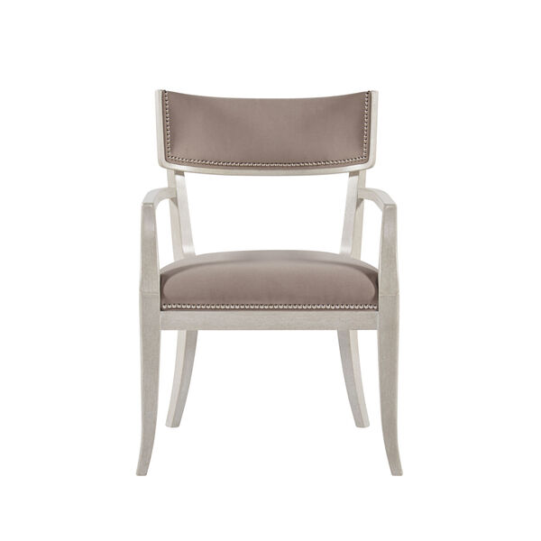 La Scala Ivory 35-Inch Klismos Arm Chair, Set of Two, image 2