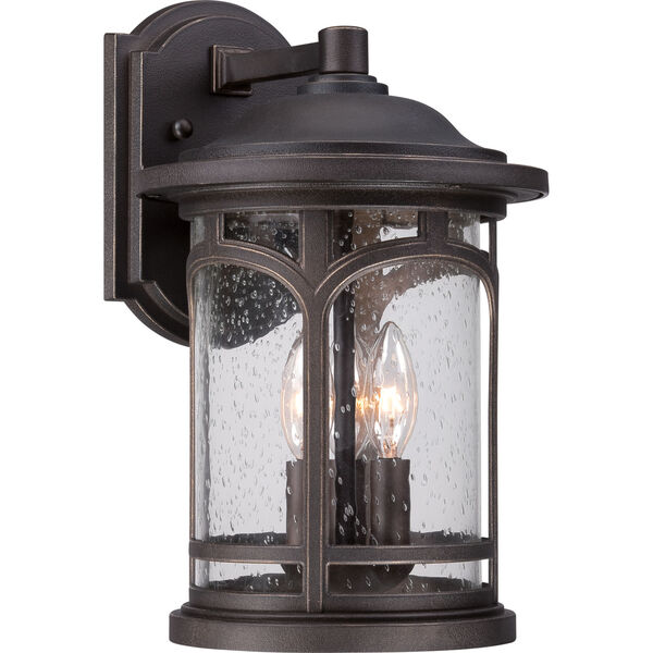 Marblehead Palladian Bronze 14.5-Inch Height Three-Light Outdoor Wall Mounted, image 1