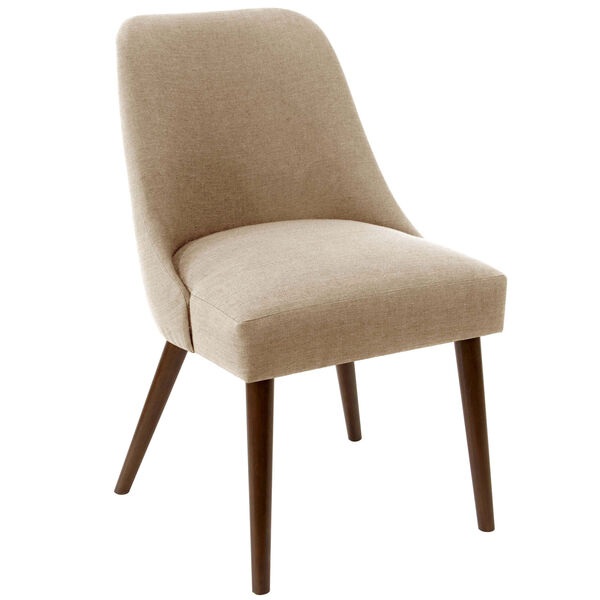 Linen Sandstone 33-Inch Dining Chair, image 1