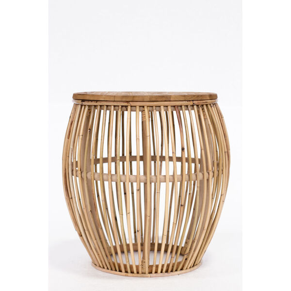 Edgewater Natural Rattan End Table, image 3