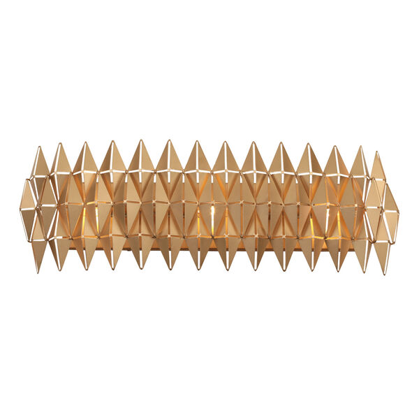 Forever French Gold Three-Light Wall Sconce, image 1