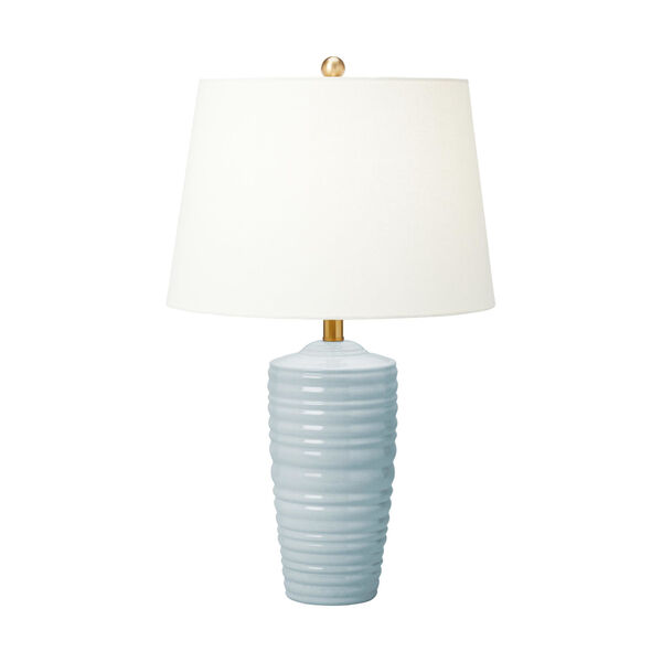 Waveland Frosted Anglia One-Light Table Lamp, image 1