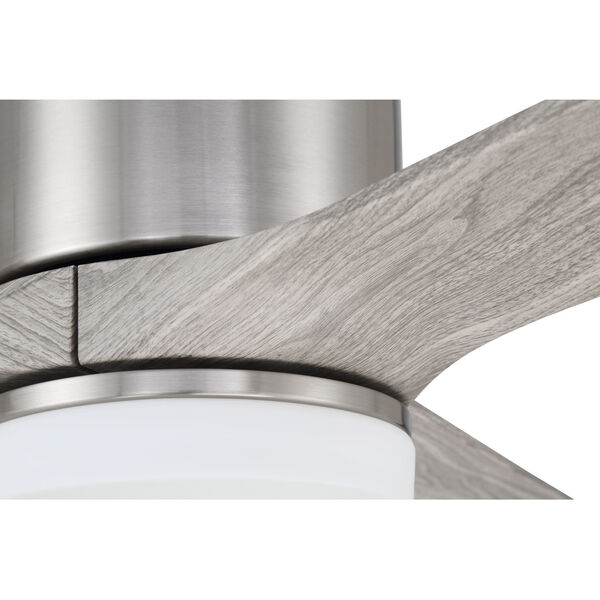 Burke Brushed Polished Nickel 60-Inch LED Ceiling Fan, image 6