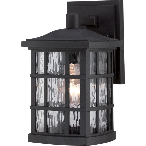 Stonington Mystic Black 10.5-Inch Height One-Light Outdoor Wall Mounted, image 1