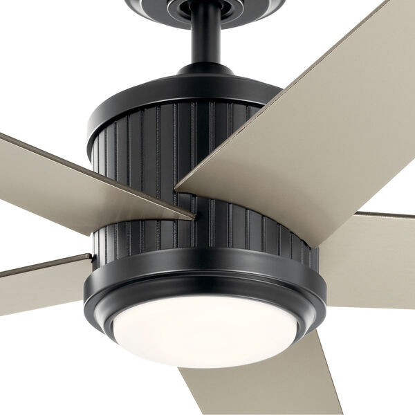 Brahm Satin Black Integrated LED Ceiling Fan, image 7