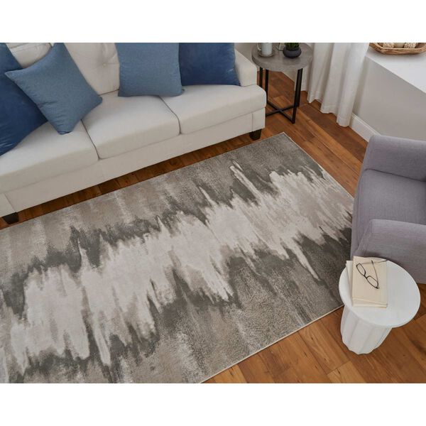 Micah Gray Taupe Ivory Area Rug, image 4