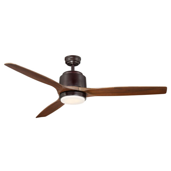 Reya Oil Rubbed Bronze 56-Inch LED Ceiling Fan, image 1
