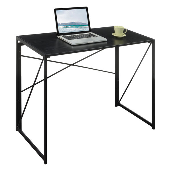 Xtra Black Folding Desk, image 3