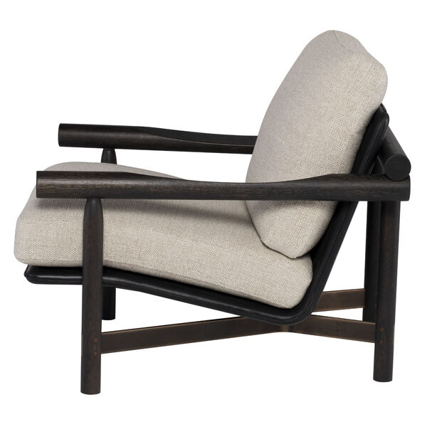 Stilt Tara Quartz Ebonized Occasional Chair, image 4