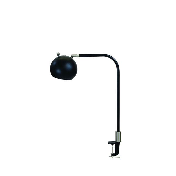 Aria Black Satin Nickel 20-Inch LED Table Lamp, image 1