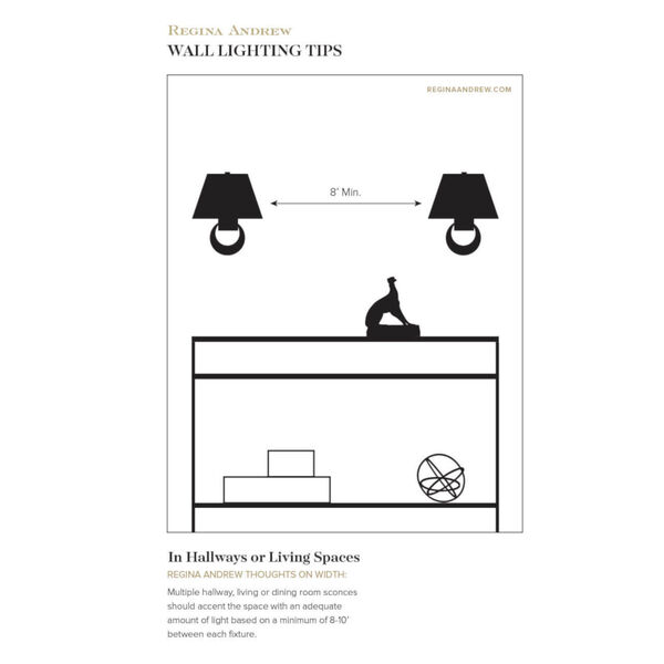 Redford White Two-Light LED Wall Sconce, image 5