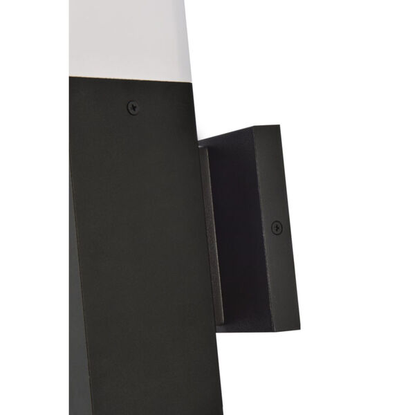 Raine Black 260 Lumens 16-Light LED Outdoor Wall Sconce, image 5