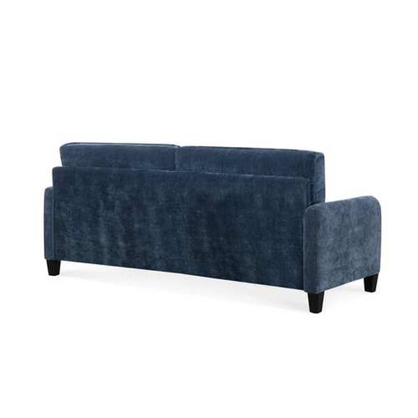 Everly Blue  Velvet Sofa, image 6
