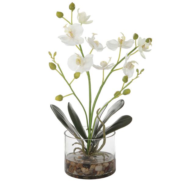 Glory White Orchid Tabletop Décor, image 1