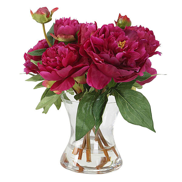 Pink and Green Prima Peony Bouquet, image 3
