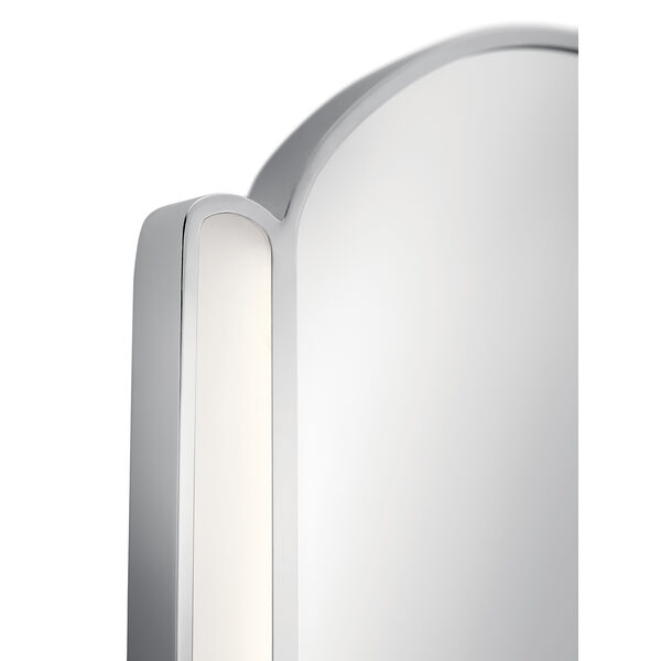 Phaelan Chrome LED Lighted Mirror, image 3