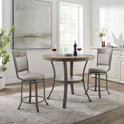 Counter Height Tables Dining, Round Glass Bar Height Dining Table