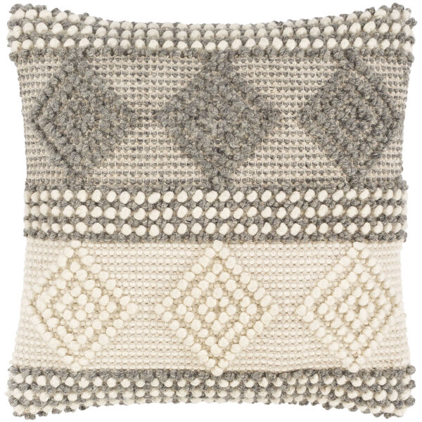 Hygge Ivory 20-Inch Throw Pillow, image 1