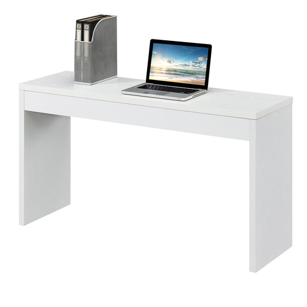 Northfield White Wall Console Table, image 4