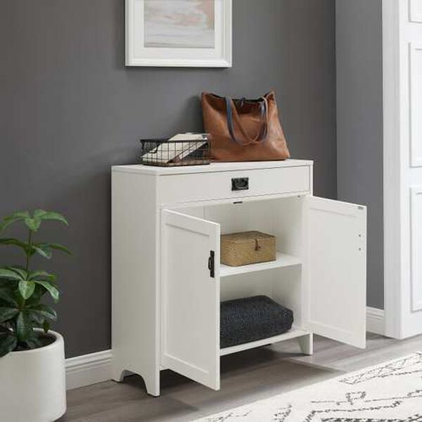 Fremont Distressed White Accent Cabinet, image 6