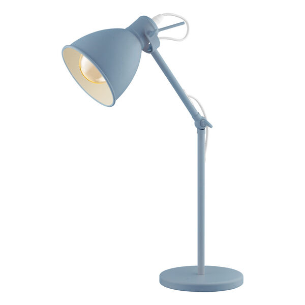 Priddy-P Blue One-Light Desk Lamp, image 1