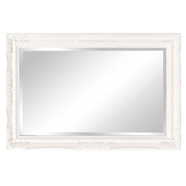Queen Ann Rectangular White Mirror, image 3