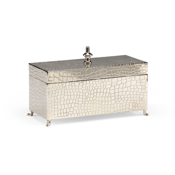 Silver  Footed Box, image 1