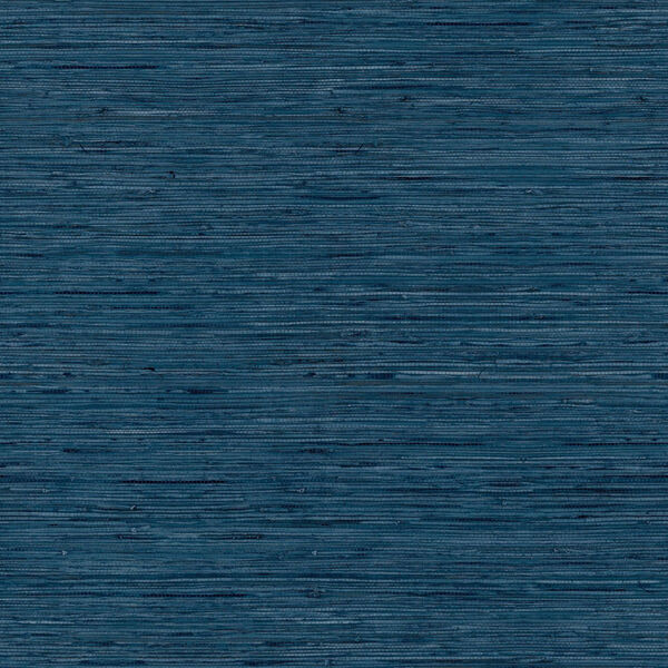Blue Grass cloth Peel and Stick Wallpaper, image 2